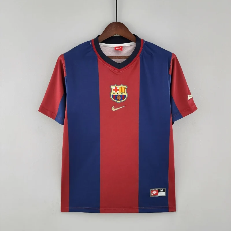 1998-1999 Barcelona Jersey retro kit