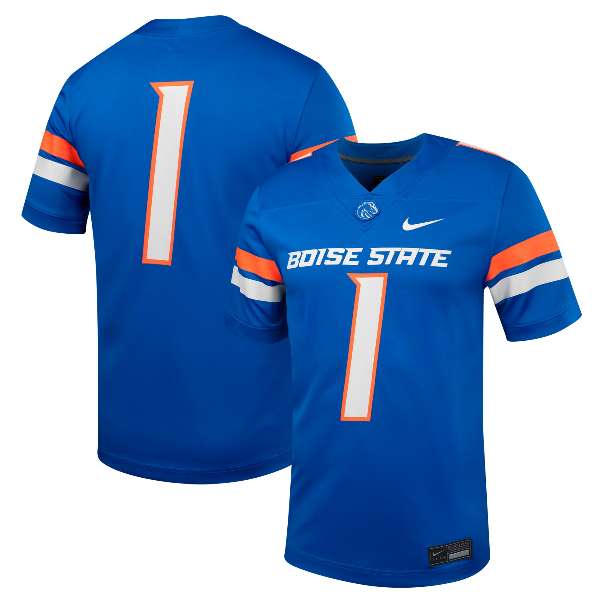 #1 Boise State Broncos Untouchable 26/27 Football Jersey - Royal