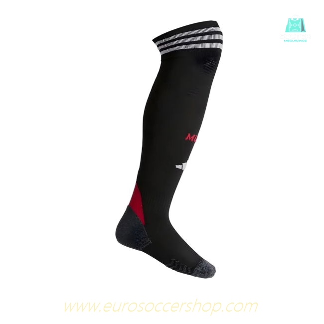 2025-2026 Man Utd Home Socks (Black)