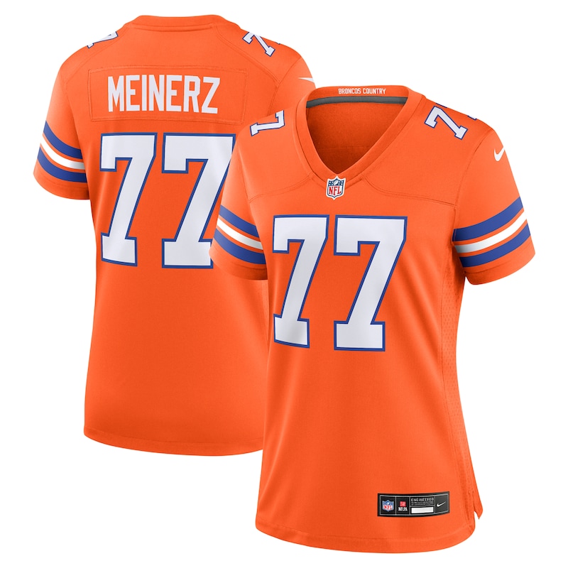 None Quinn Meinerz Pro Bowl DEN Broncos Genuine Jersey Game Day Wear
