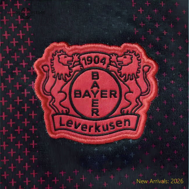 Authentic Genuine 2025-2026 Bayer Leverkusen Home Shirt (Kids)