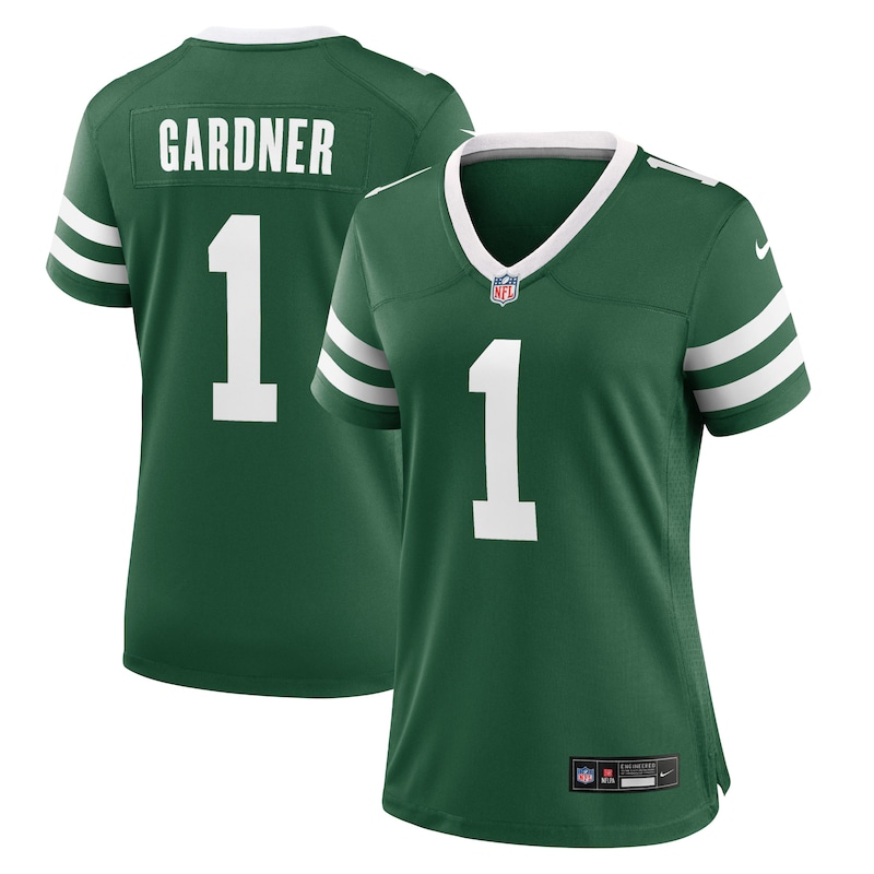 None Ahmad Sauce Gardner Champion NY Jets High-Quality Jersey