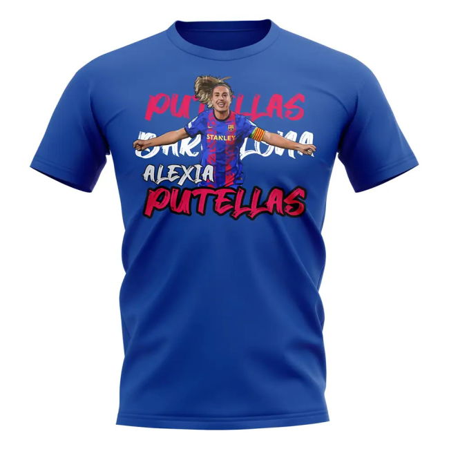 Alexia Putellas Graphic Player official style T-Shirt