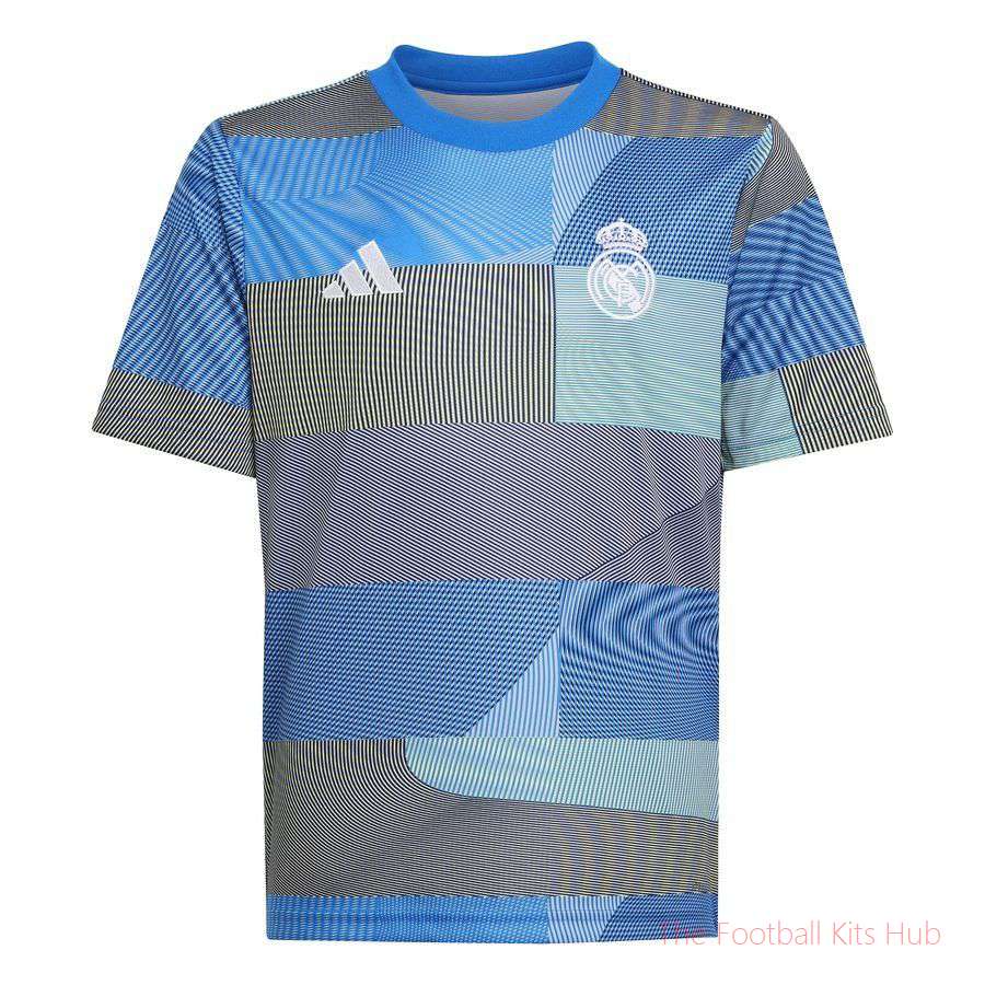 Real Madrid Training T-Shirt Pre Match - Bluebird Kids