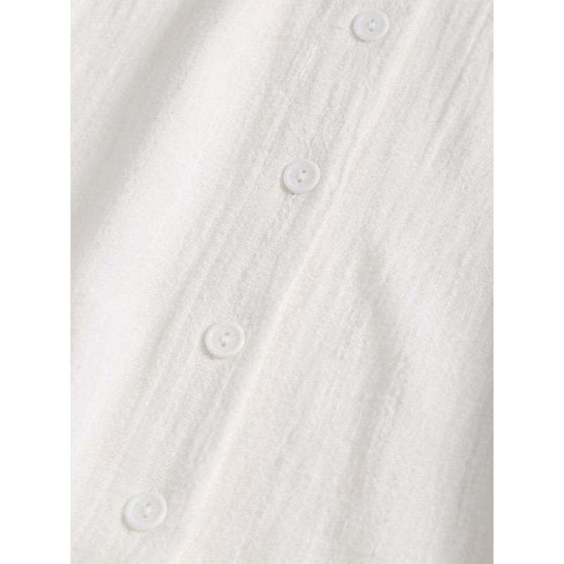 Button Up Vest Shirt MC3604