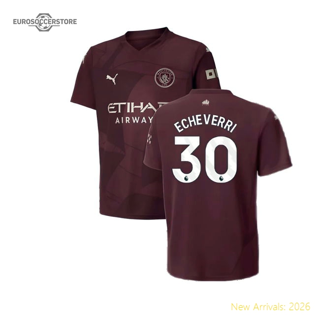 2024-2025 Man Classic City Third Shirt Kids Echeverri 30