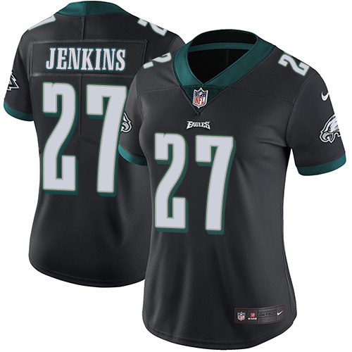 Official NFL PHI Eagles #27 Malcolm Jenkins Black Limited Jersey