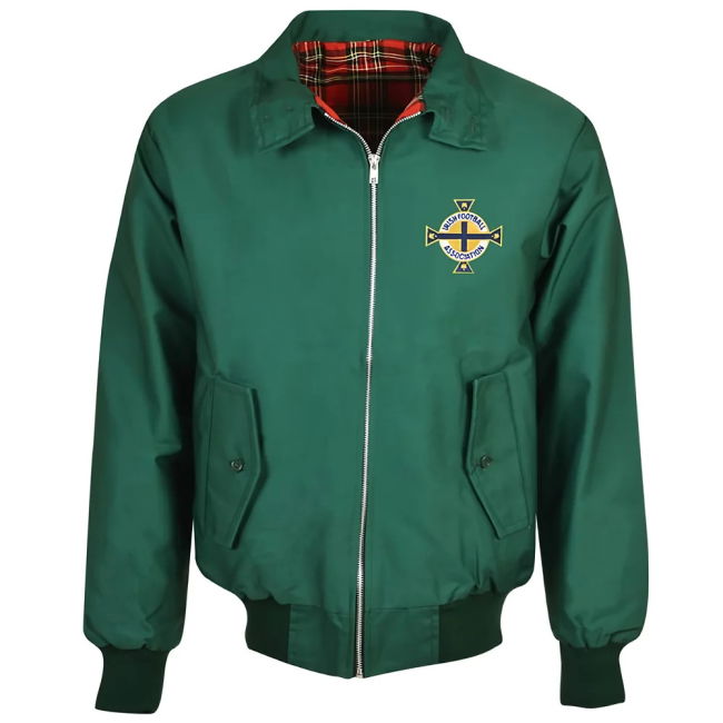 Northern Ireland Green Harrington Jacket Holland Performance