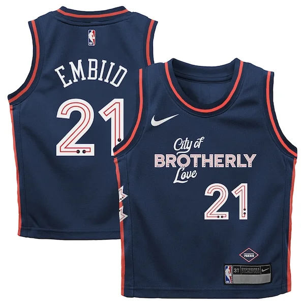 Joel Embiid PHI Swingman Jersey - genuine contemporary - Navy