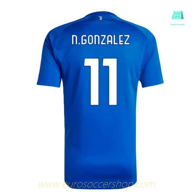 2025-2026 Juventus UBP Jersey (Royal) (N.Gonzalez 11)