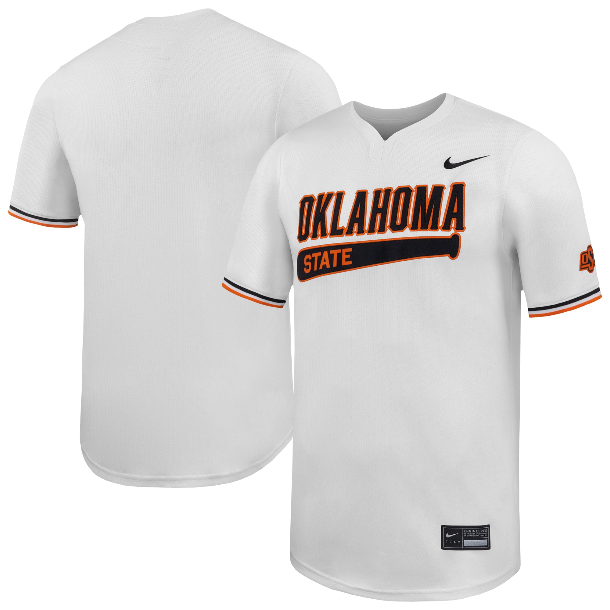 [NJP] Oklahoma State Cowboys Limited Baseball Jersey - White