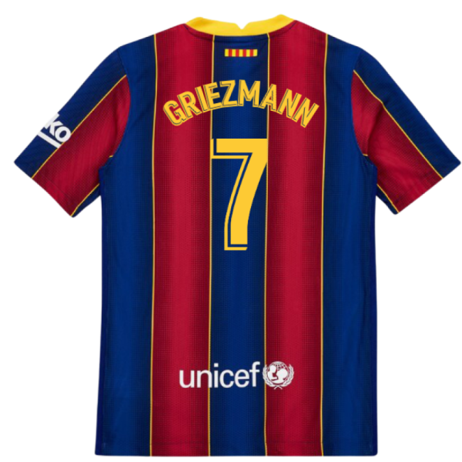 Barcelona Children 2020 Home Jersey Shirt Football Fan Game Day Game Day Football Fan Football Fan Gear