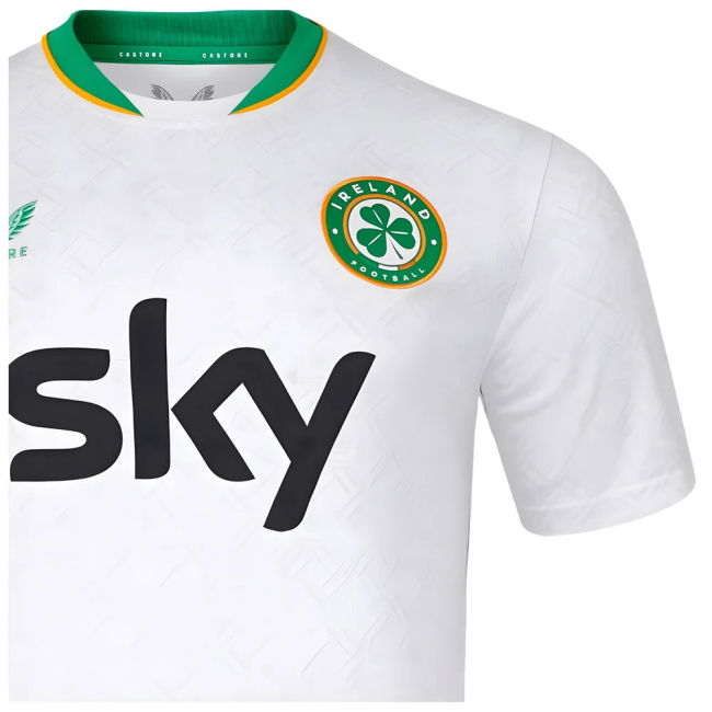Player Issue Style Ireland Elite Design Away Pro Level Shirt