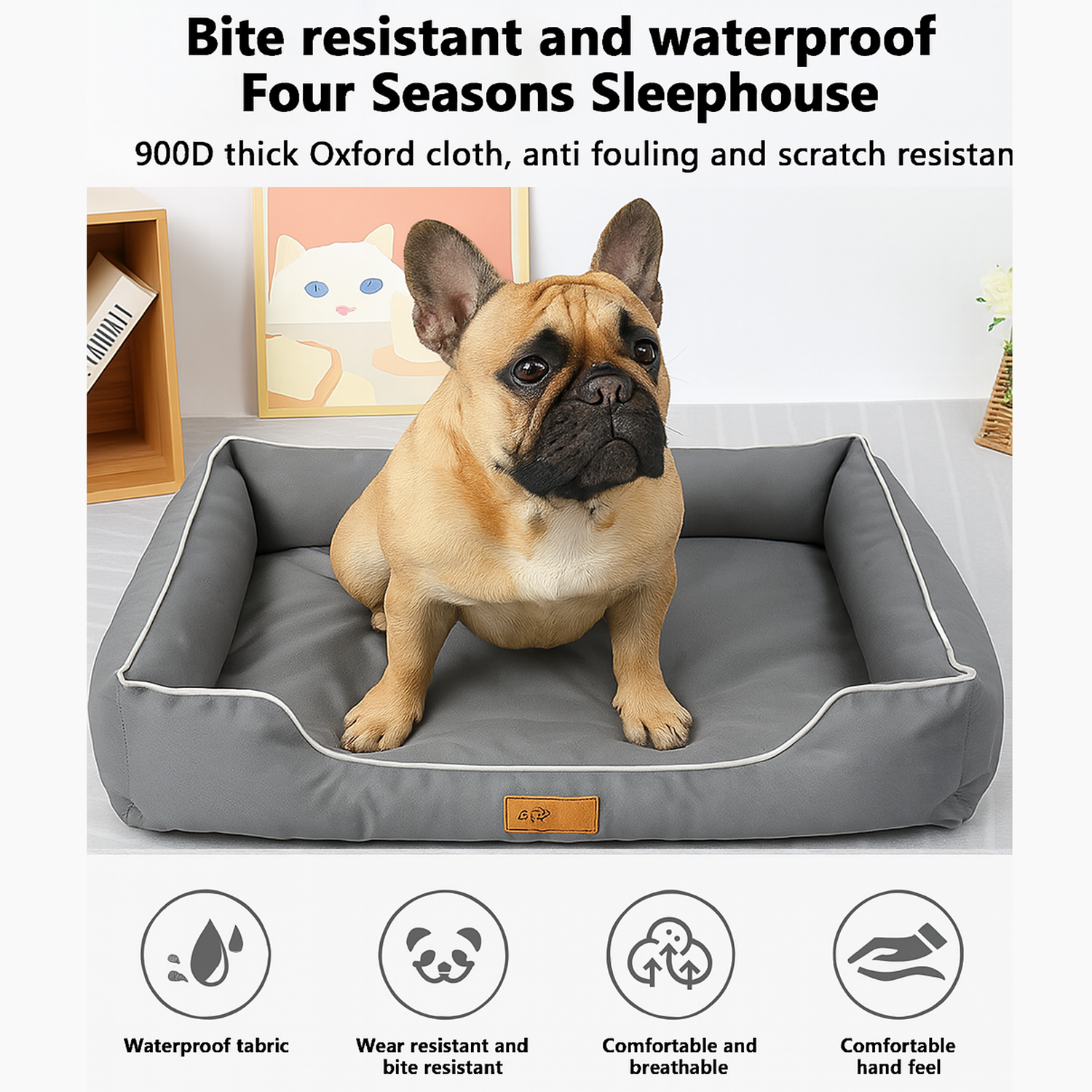 Waterproof Bed – Comfortable Protective And Odor-free Dog Supplies