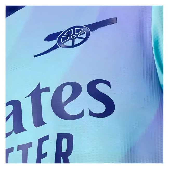 Match Quality Committed Arsenal Saka #7 Updated Design Jersey