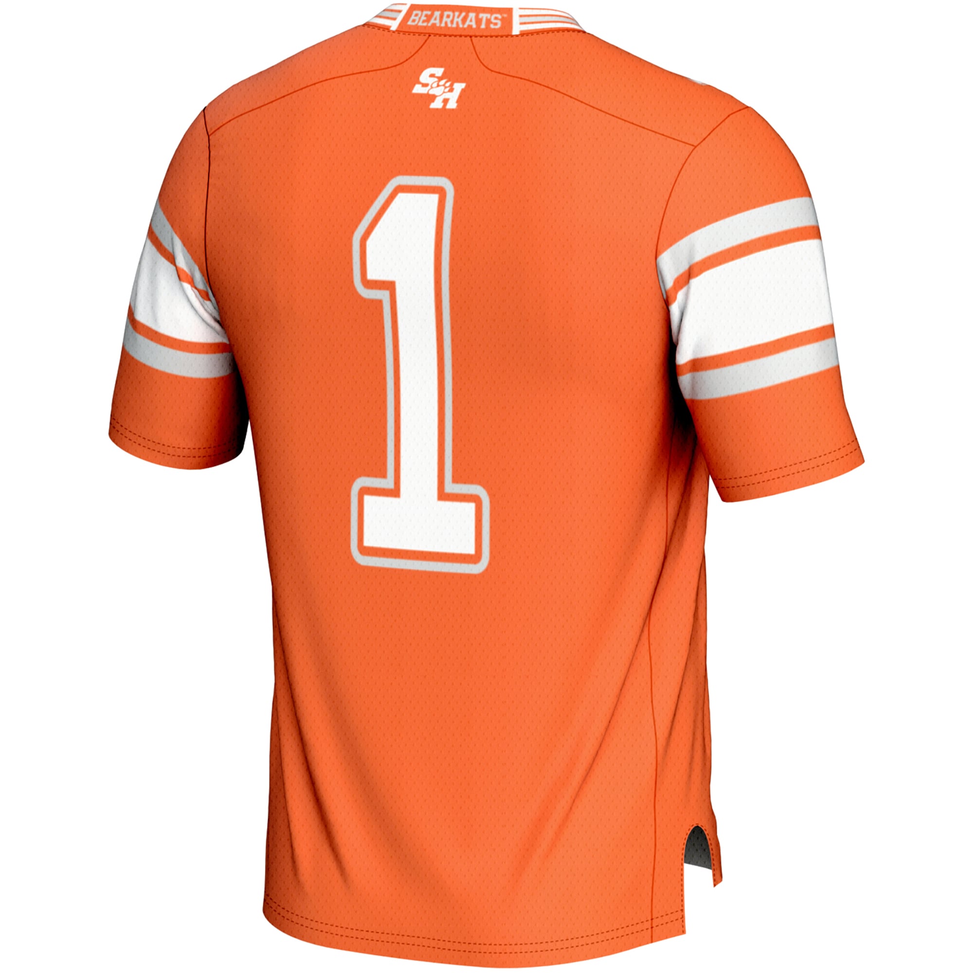 Youth #1 Orange Sam Houston State Bearkats Endzone Football Jersey