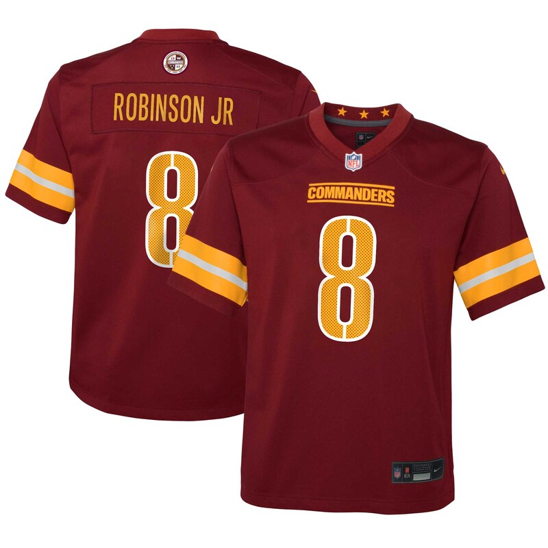 None Brian Robinson Jr. WAS Commanders Iconic Professional Jersey