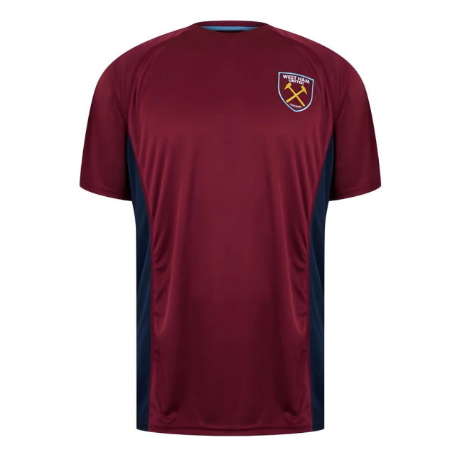 West Ham United Poly T-Shirt (Claret/Blue) (Ward Prowse 8)
