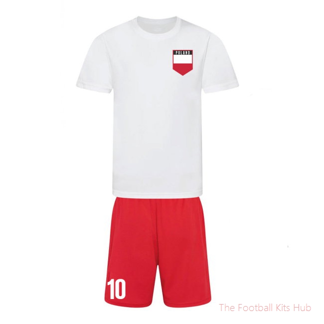Men Personalised Poland Training Kit UEFA Euro