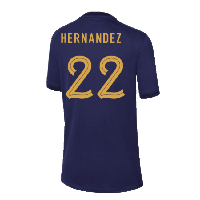France 2022-2023 Genuine Home Shirt - Contemporary Classic