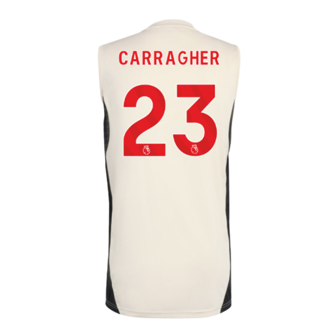 2025-2026 Liverpool Jersey (White) (Carragher 23) (White)