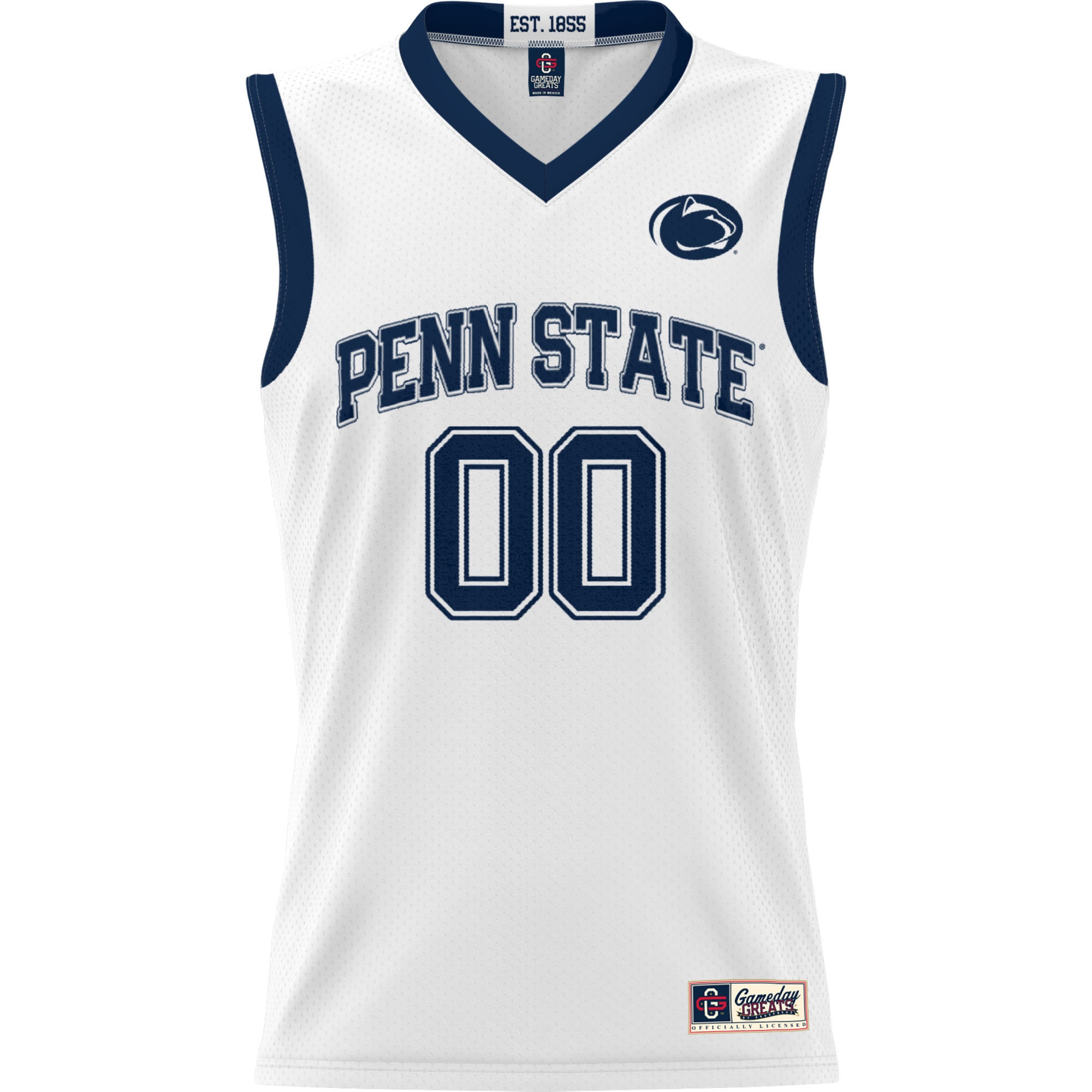 [DDG] Penn State Nittany Lions GameDay Greats Unisex Lightweight NIL Pick-A-Player Women's Basketball Jersey - White