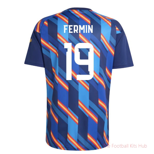[SPK] 2026/27 Spain Home Pre-Match Shirt Dark Blue Fermin 19
