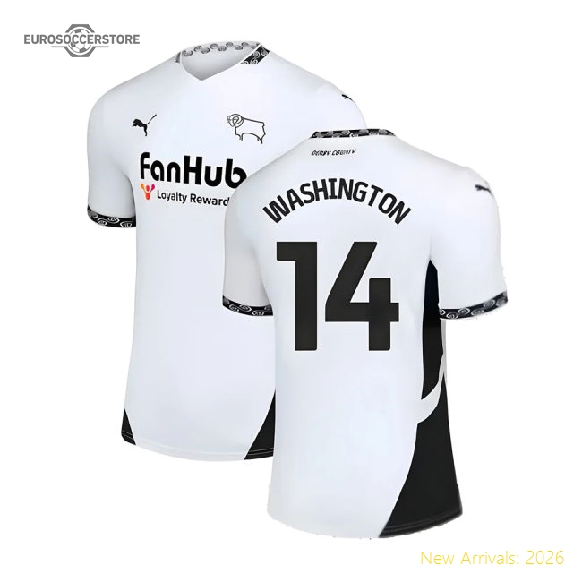 2024-2025 Derby County Home Shirt (Kids) (Washington 14)