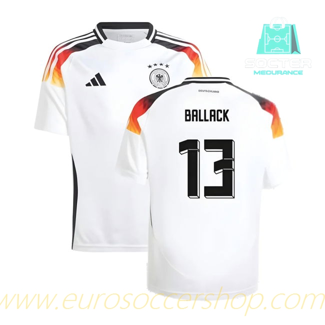 2024-25 Edition German National Team Home Shirt Fan Edition Children (Ballack 13)
