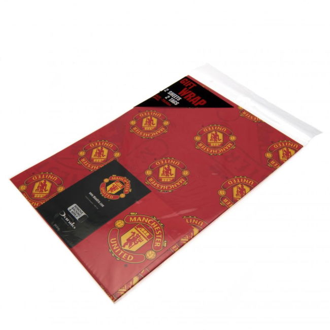Men's Manchester United FC Crest Gift Wrap