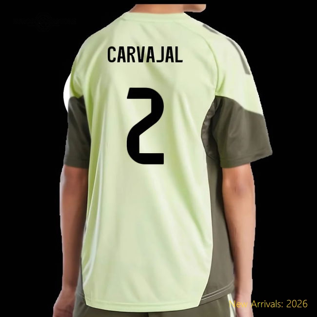 High-quality Football Team Kids Jersey Carvajal 2025-2026 Climacool