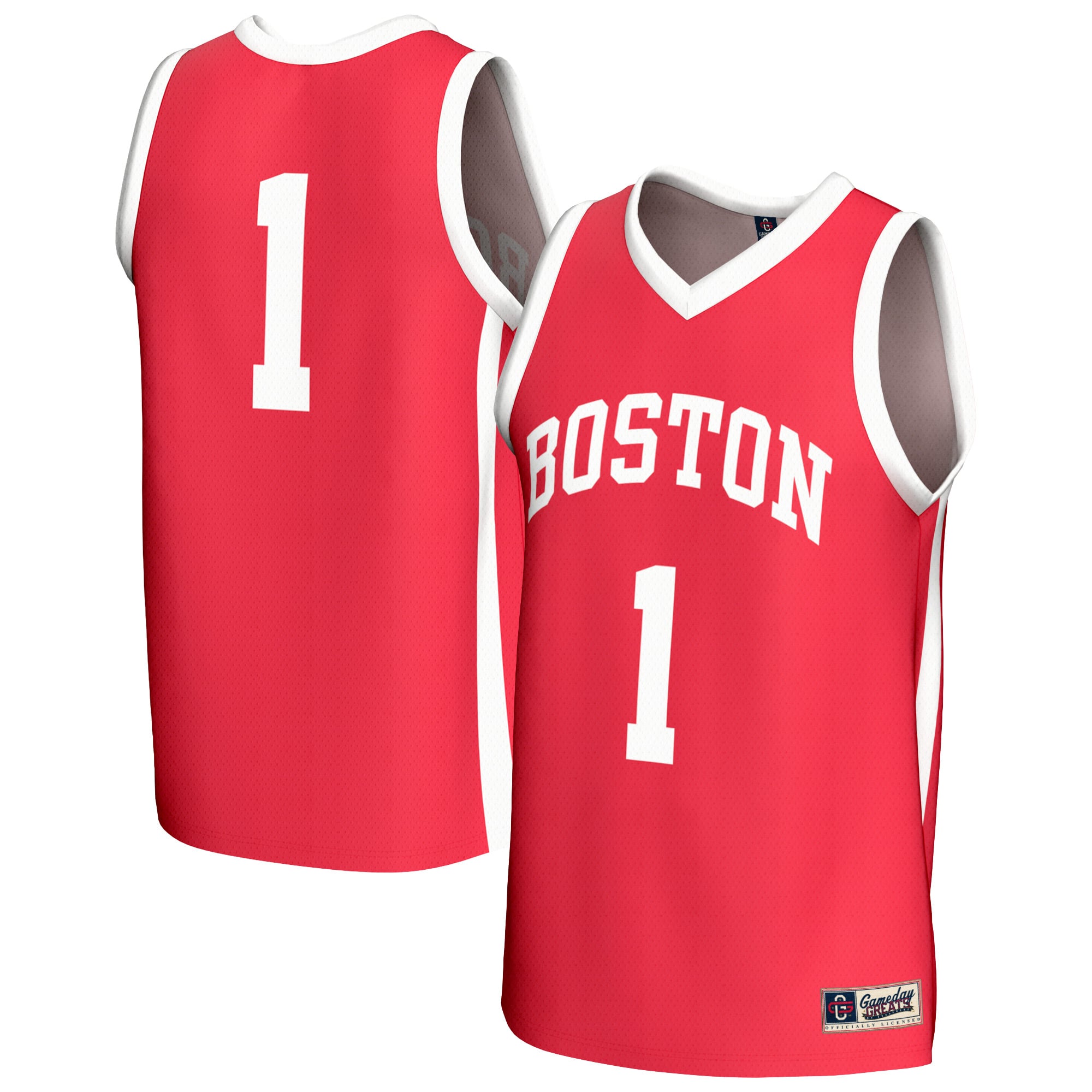 Boston University GameDay Greats Youth Lightweight Collegiate Women's Basketball Fashion Jersey - Scarlet