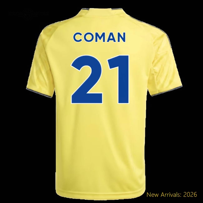 Comfortable Football Team Kids Coman Jersey 2025-2026 Lightweight