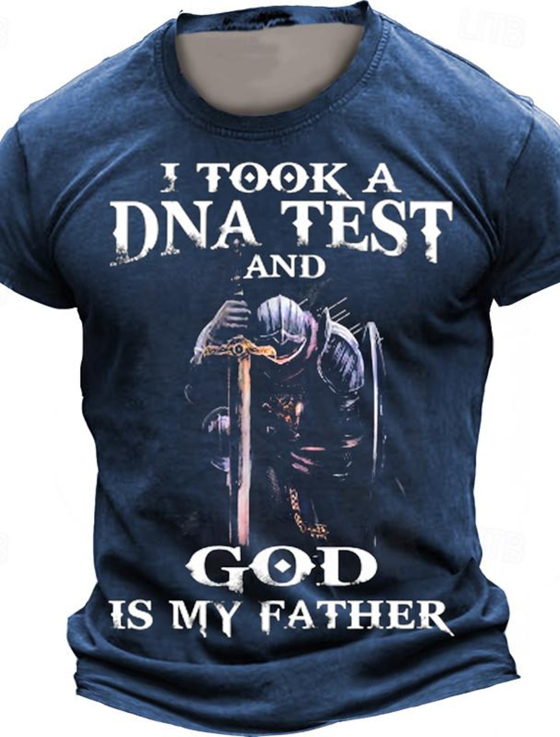 Easter Men's Funny Jesus T Shirt Short Sleeve 3D Print Crew Neck