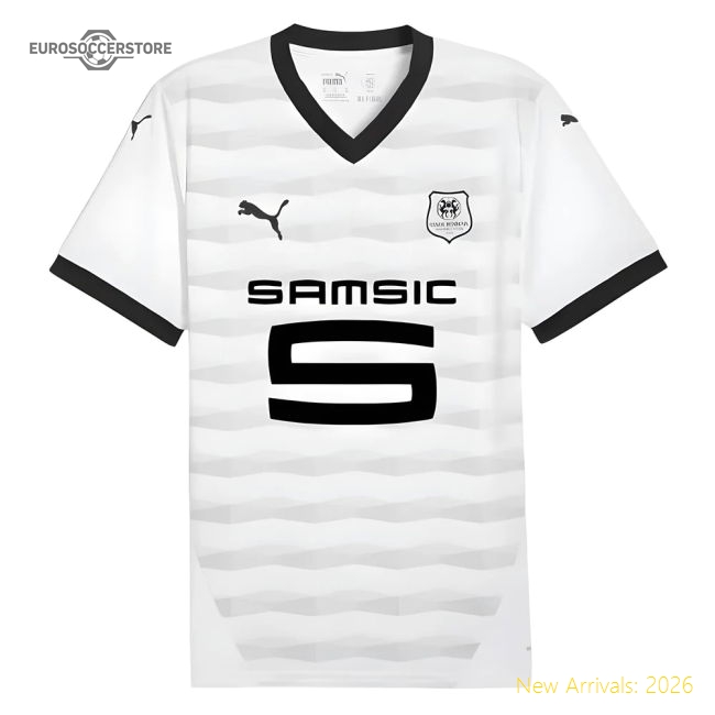 Rennes 2024 Away Jersey Shirt Football Fan Apparel