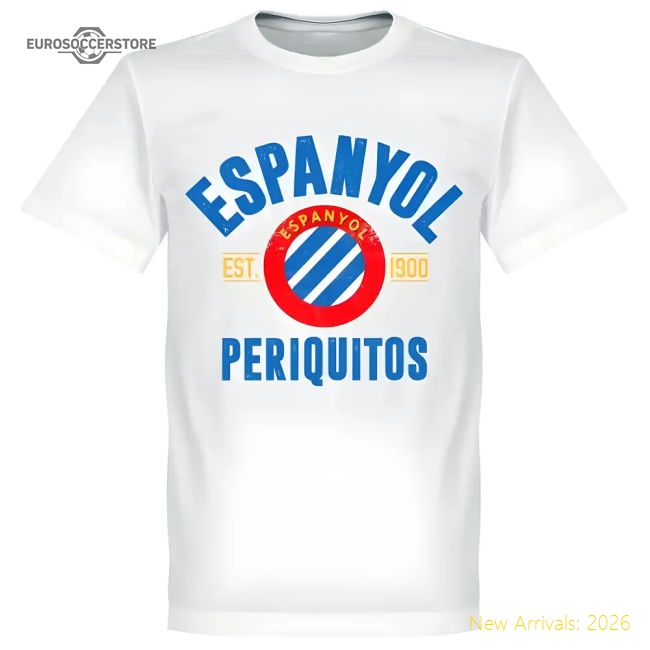 Espanyol Established T-shirt - White - Concept Creation
