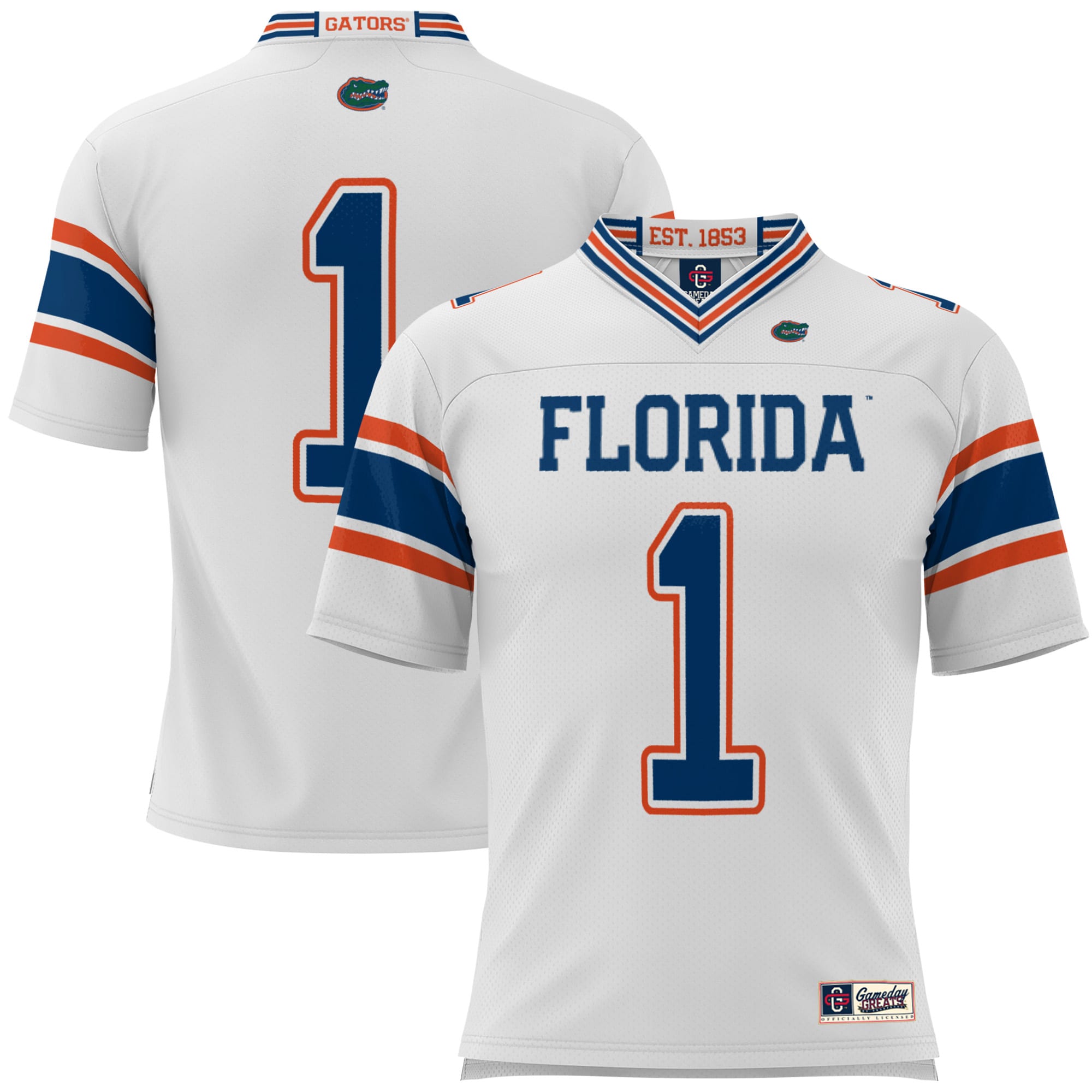 [NJP] Women's Florida Gators GameDay Greats Football Jersey - White