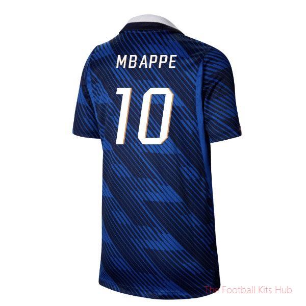 2026-2027 France Home Shirt (Kids) (Mbappe 10)