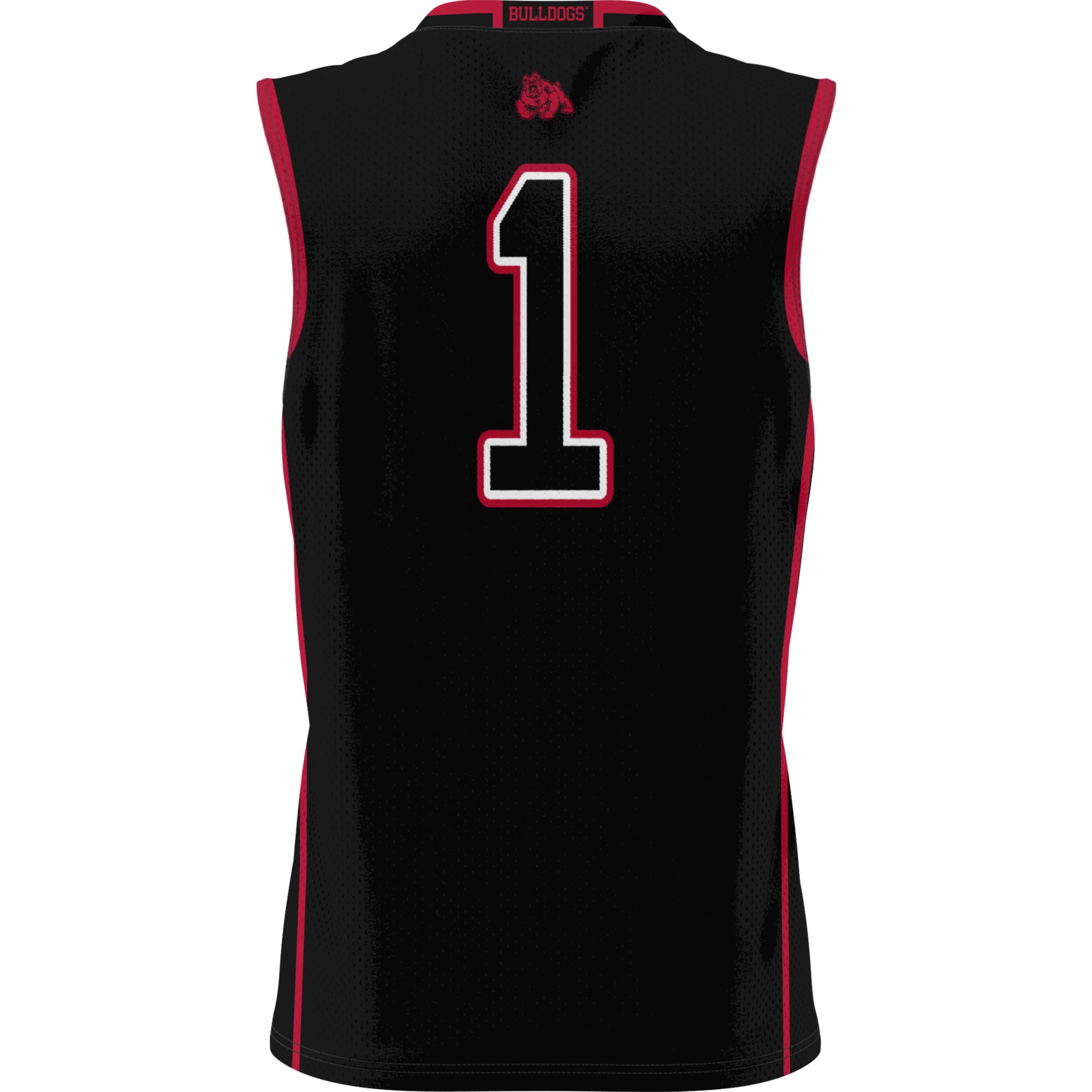 #1 Fresno State Bulldogs GameDay Greats Lightweight Basketball Jersey - Black