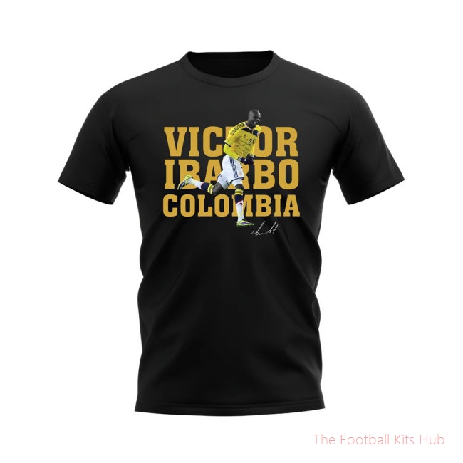 Victor Ibarbo Colombia Player Tee (Black)