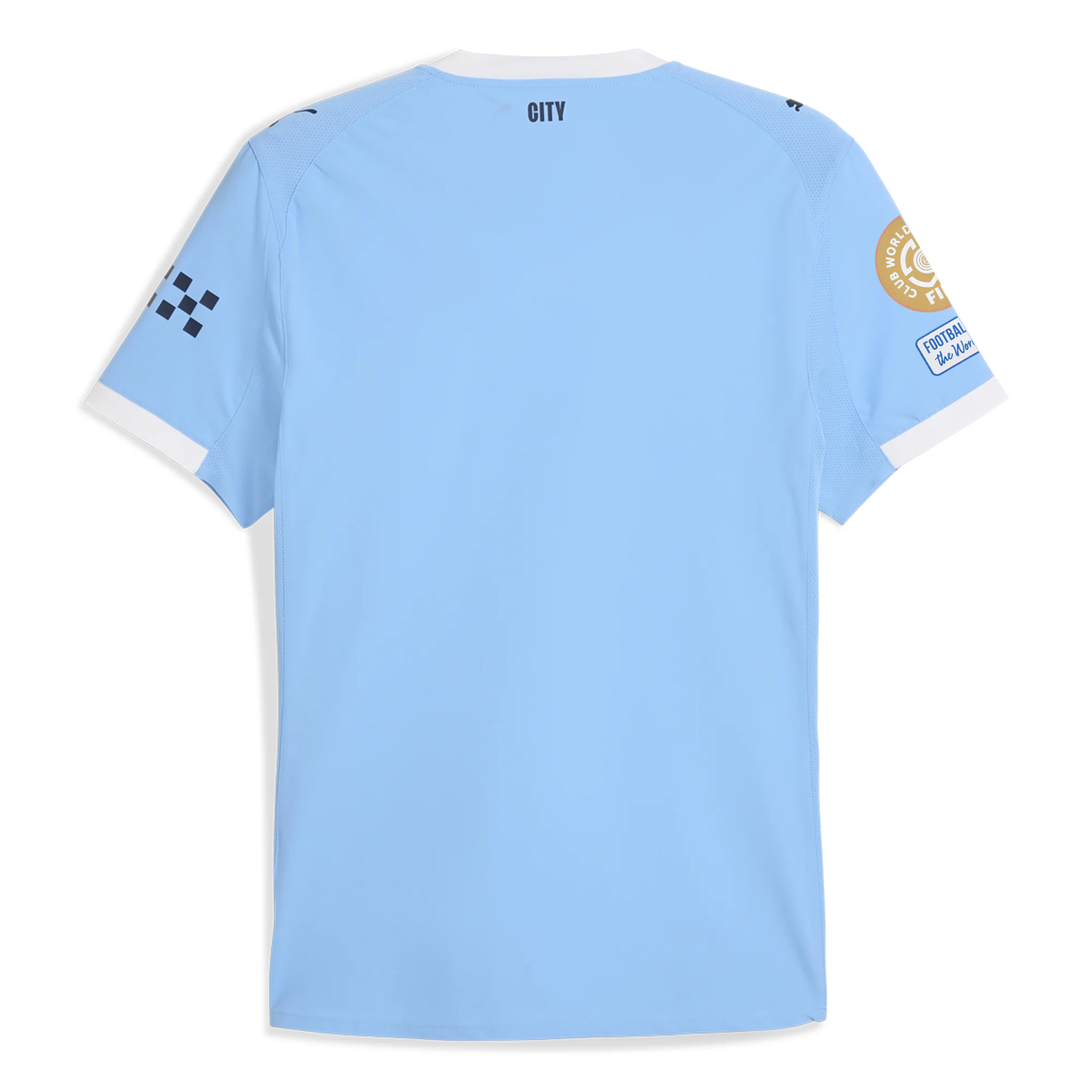 Manchester City Blue/White) 2025-2026 UCL Home Jersey – Authentic Shirt