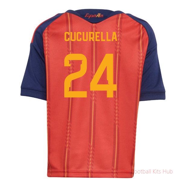[EFS] 2026/27 Spain Home Little Kids Mini Kit (Cucurella 24)
