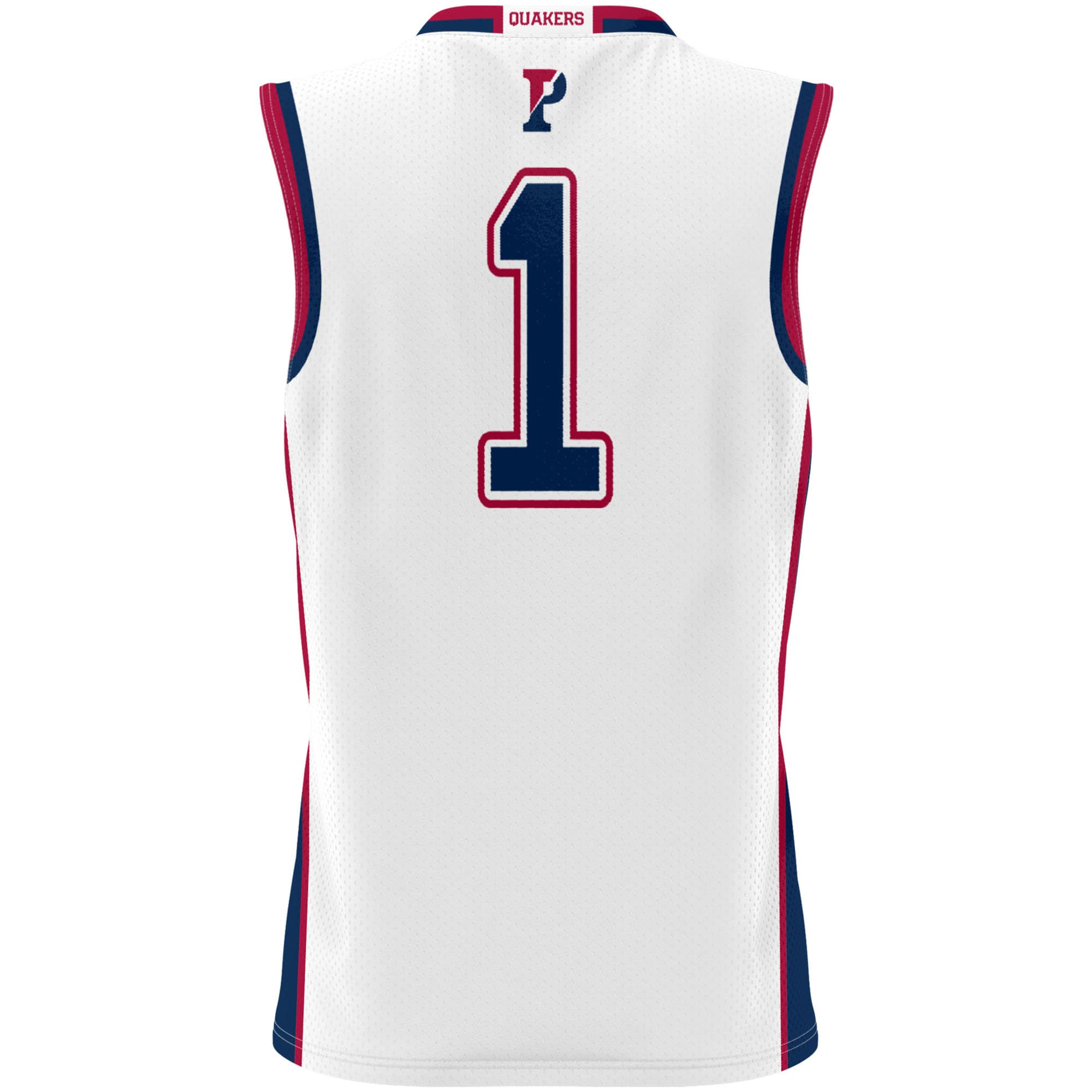 [NJP] Pennsylvania Quakers GameDay Greats Unisex Lightweight Basketball Jersey - White