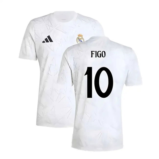 2024-2025 RM Football Shirt (White) Lightweight Reinforced Seams