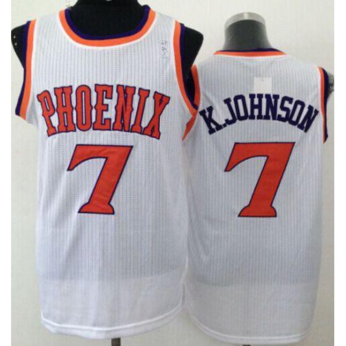 Suns White Phoenix Suns #7 Jersey - On Sale Basketball Jersey