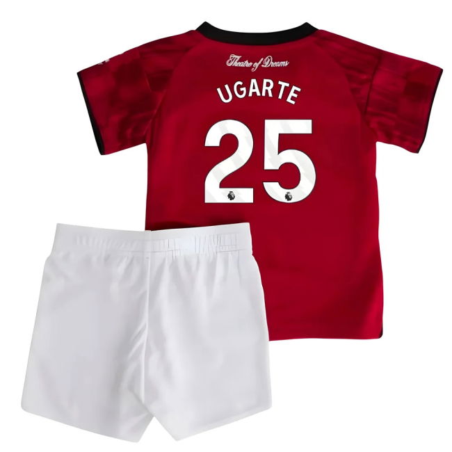 Man Utd 2025-20 Home Football Shirt with Ugarte Printing M