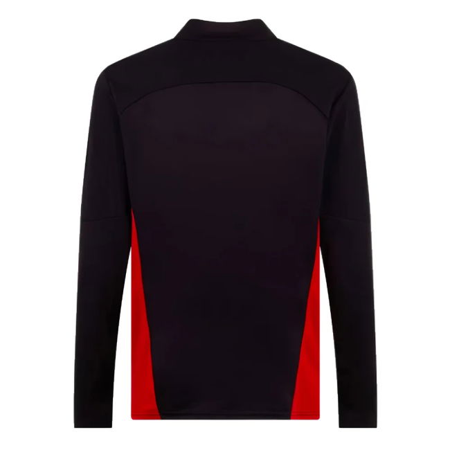 2024-2025 AC Milan Training Shirt (Black) Lightweight Reinforced Seams