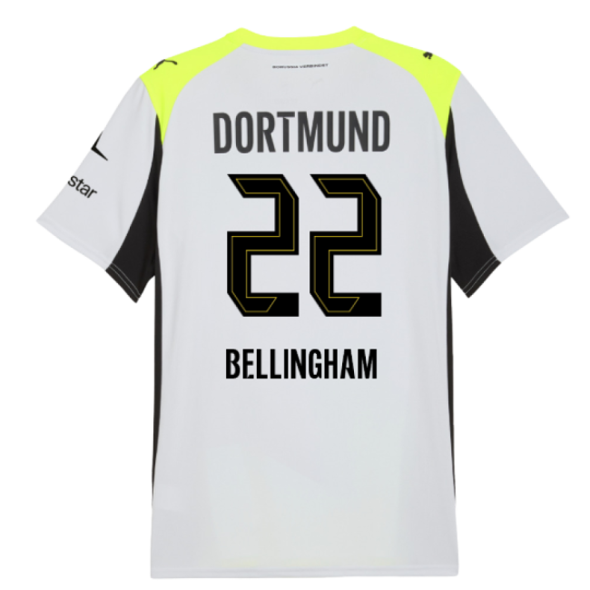 Excellent 2025-2026 Borussia Dortmund Away Shirt (bellingham 22)