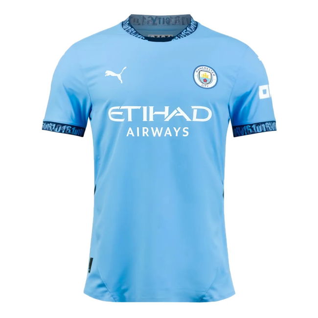 Proud Football Man City Home Authentic Shirt Haaland #9 Durable Ma...