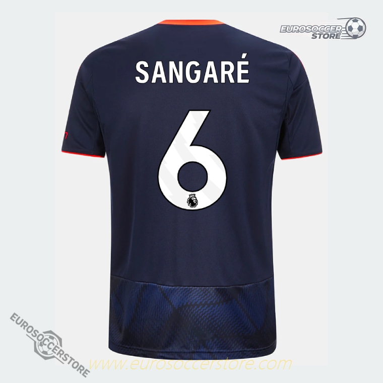 Nottingham Forest 25-26 Third SANGARÉ 6 Third Football Jersey